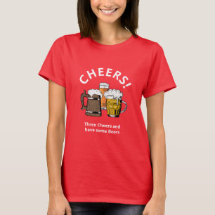 Camiseta Beers de cerveja divertida