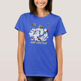 Camiseta BEES e Damybugs arte natural