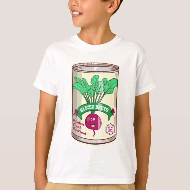 Camiseta Beet Tin Can of Beets (Frente)