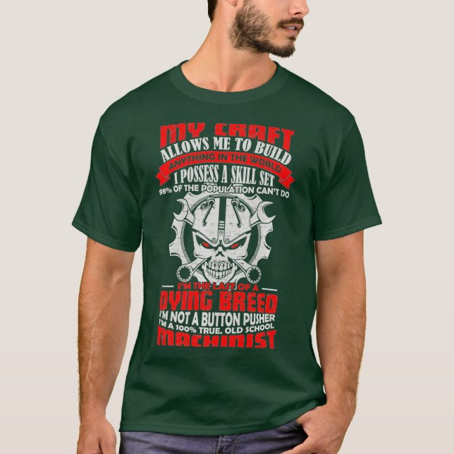 Camiseta BeeTee Sou Uma Máquina Escolar 100 Verdadeiramente (Frente)
