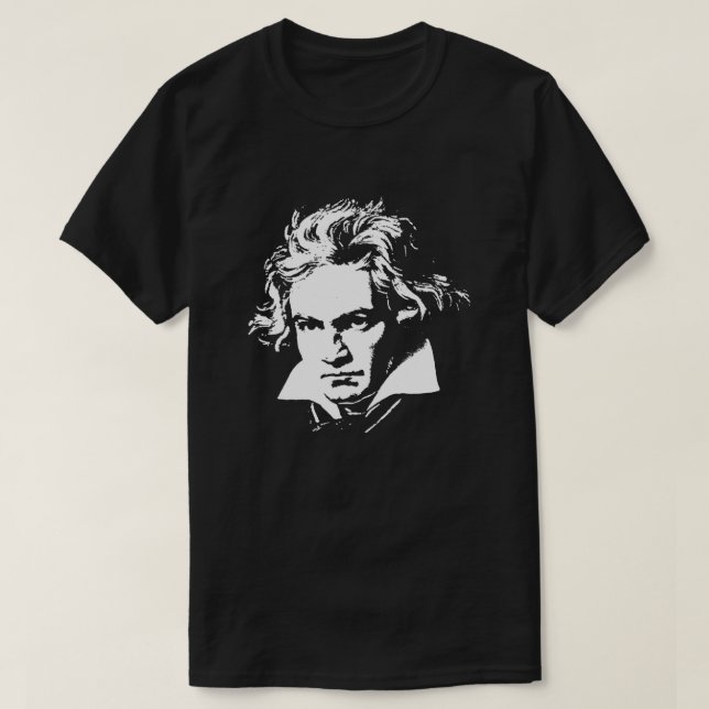 Camiseta beethoven (Frente do Design)
