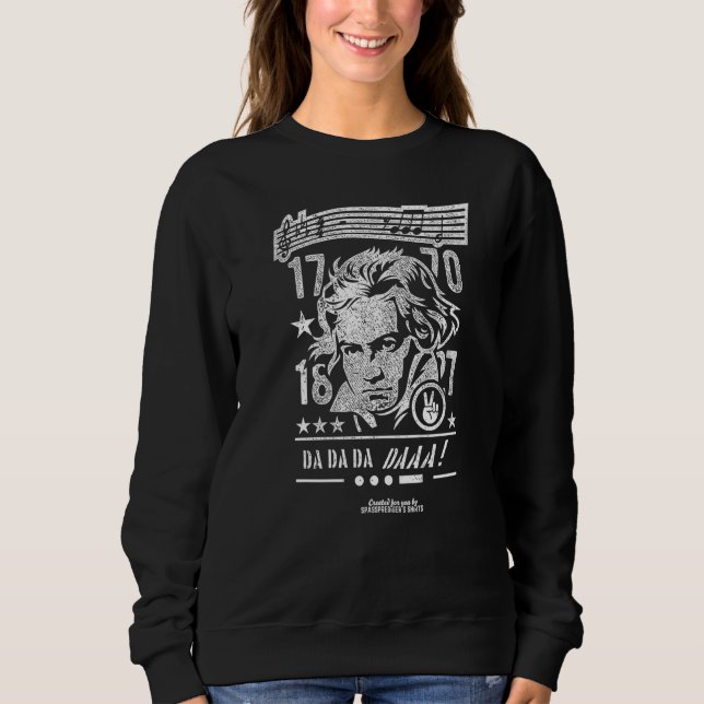 Camiseta Beethoven German Composer Portrait 5 Sinfonia (Frente)