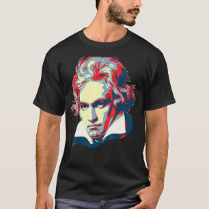 Camiseta Beethoven Pop Art