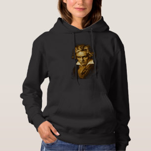 Camiseta Beethoven-Portrait Ludwig Van Beethoven Clássico