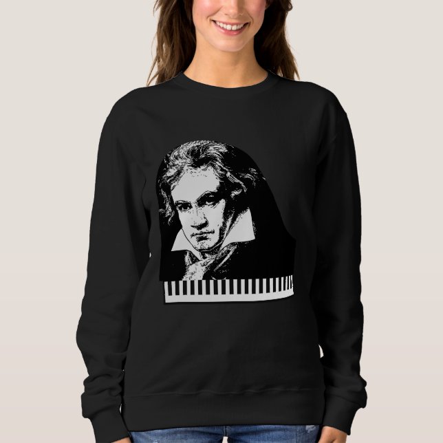 Camiseta Beethoven van Beethoven Piano Teacher (Frente)