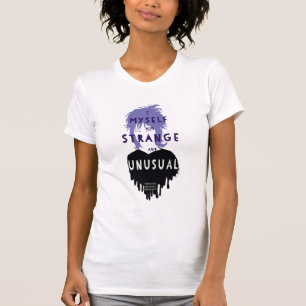 Camiseta Beetlesumo Lydia Gráfico "Estranho e Incomum"