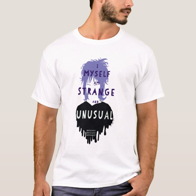 Camiseta Beetlesumo | Lydia Gráfico "Estranho e Incomum" (Frente)