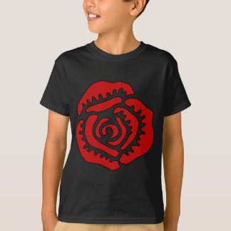 Camiseta Begonia Flor Vermelho Escarlate Festival Hippie Ba