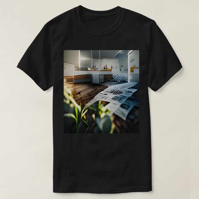 Camiseta Behance hd de um triplex (Frente do Design)