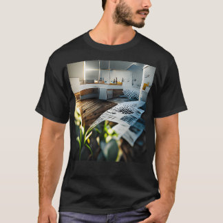 Camiseta Behance hd de um triplex