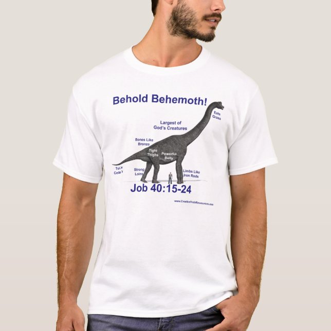 Camiseta Behold a gigante II (Frente)