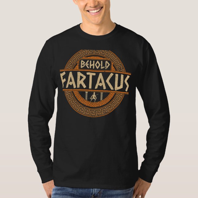 Camiseta Behold Fartacus deus grego (Frente)