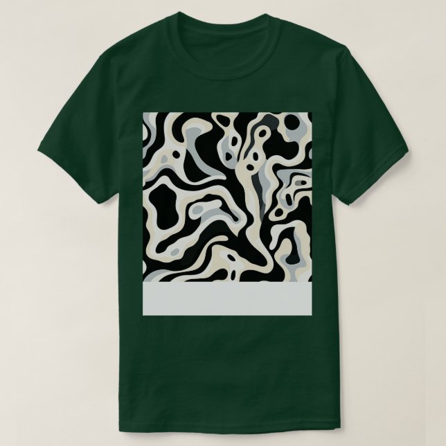 Camiseta Bei orgânico e Fluxo (Frente do Design)