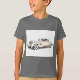 Camiseta Beige Retro Carro, Coleção de Natasha Us