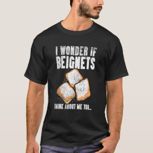Camiseta Beignet Breakfast cita a Comida do café da manhã
