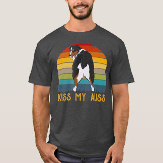Camiseta Beija a minha mãe, mãe australiana, pastor, 70 ano