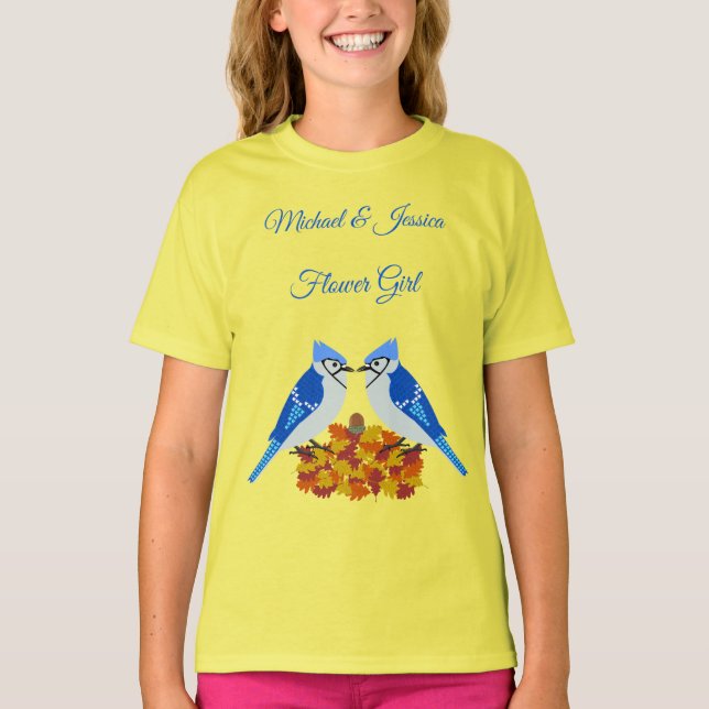 Camiseta Beija Casamento outono Blue Jays (Frente)