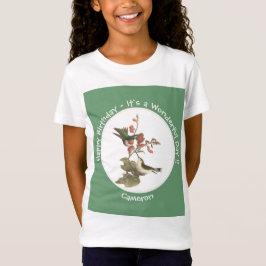 Camiseta Beija-flor-de-garganta-rubi, aniversário ou outro 