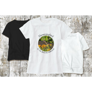 Camiseta Beija-Flor Erva-Doce Borboleta