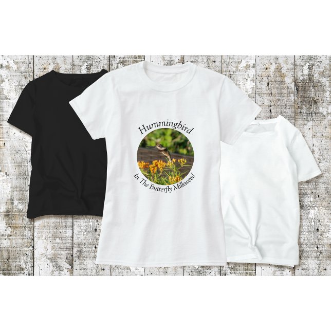 Camiseta Beija-Flor Erva-Doce Borboleta (Criador carregado)