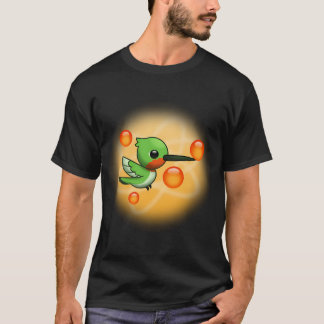 Camiseta Beija-flor Kawaii Frutiger