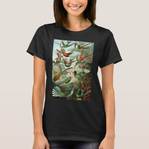 Camiseta Beija-flores por Ernst Haeckel, Árvores de Pássaro