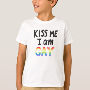 Camiseta Beija-Me Eu Sou Gay