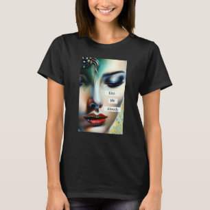 Camiseta Beija-Me Já Fantasy Ethéal Art