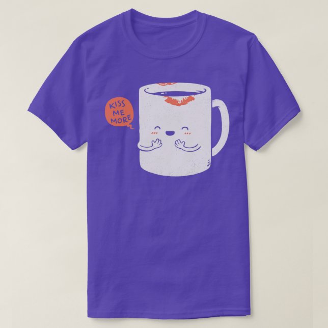 Camiseta Beija-Me Mais (Frente do Design)