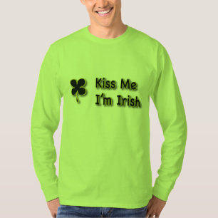Camiseta BEIJA-ME Sou Irlandês