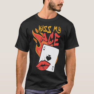 Camiseta Beija Meu Ace Poker Casino Dealer