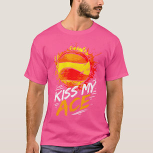 Camiseta Beija Meu Jogador De Voleibol De Ace