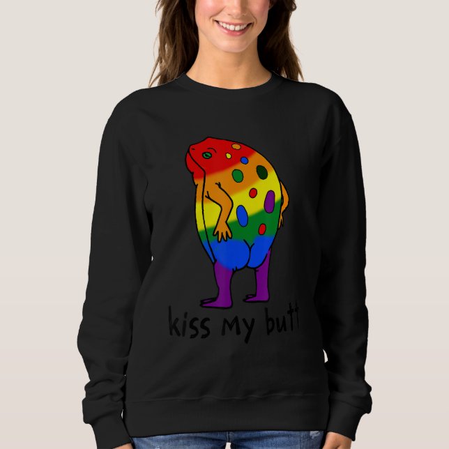 Camiseta Beija meu Sapo LGBT Bumbum (Frente)