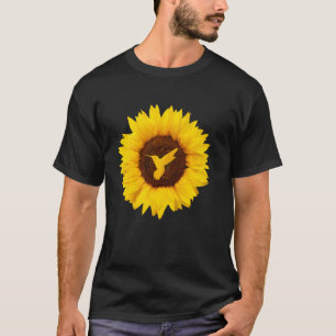 Camiseta Beija-Pássaro para Mulheres Homens Thornbill Sunfl