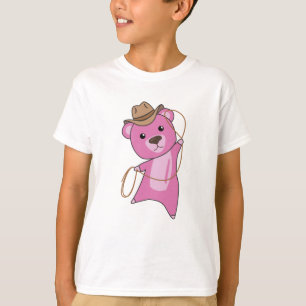 Camiseta Beija-Vaca Rosa, Laço, Beija-Vaca, Beija-Vaca, Bei