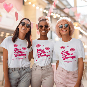 Camiseta Beije a senhorita adeus despedida de solteira Dama