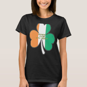 Camiseta Beije-me Eu sou Rua Irlandesa Santa Patrick Day Fl