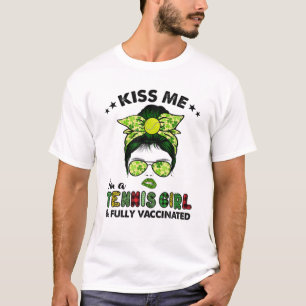 Camiseta Beije-me Eu sou uma Tênis Menina Irlandesa Shamro
