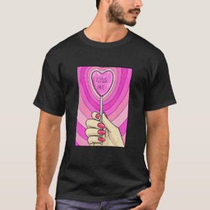 Camiseta Beije-Me Lollipop Candy Lovecore Estético Taken Co