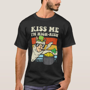 Camiseta Beije-Me, Mano De Dia de São Patrício Llama De A