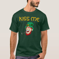 Beije-me, mim são um posudo irlandês