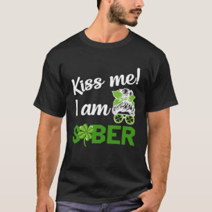 Camiseta Beije-me que estou sóbrio rua arrozal dia 2023 cer