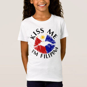 Camiseta Beije-me que eu sou filipina