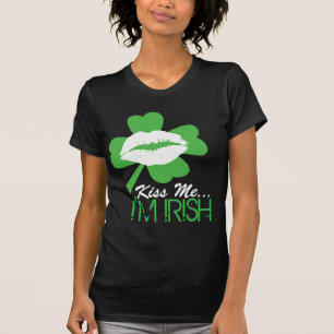 Camiseta Beije-me que eu sou irlandês