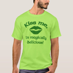 Camiseta Beije-me que eu sou màgica delicioso!