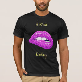 Camiseta Beije-me Querido