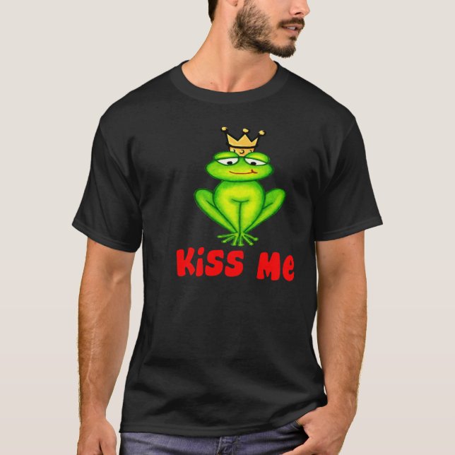 Camiseta Beije-me sapo (Frente)