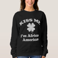 Beije-me Sou Afro-Americano Vestido St Patricks Da