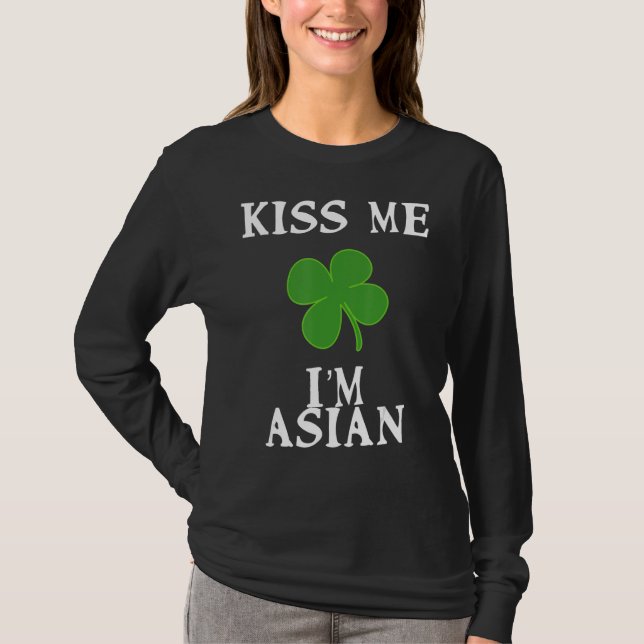 Camiseta Beije-me, sou asiático para Ruas. (Frente)