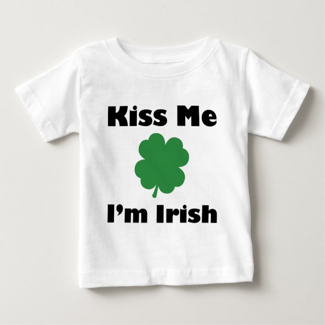Camiseta Beije-me, sou irlandês (Frente)